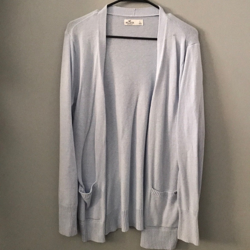 Blue Hollister sweater